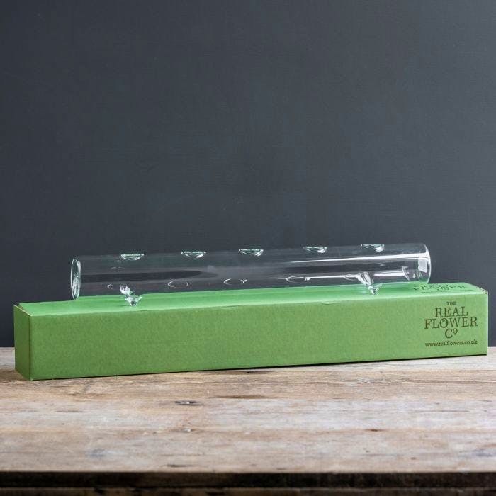 The Real Flower Company Glass Flower Tube, £28