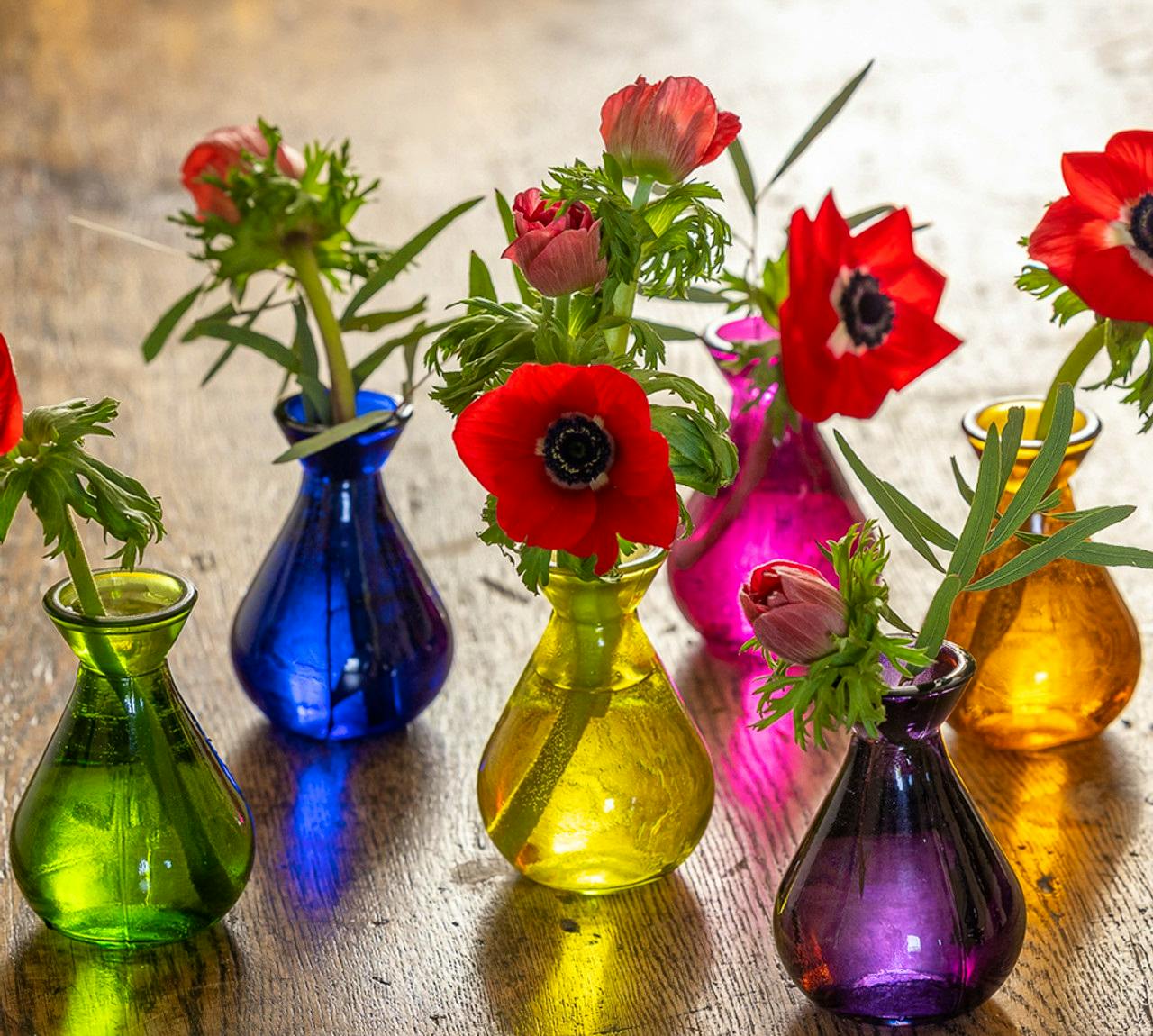 Sarah Raven Jewel Vase Collections, Set of 9, £64.95