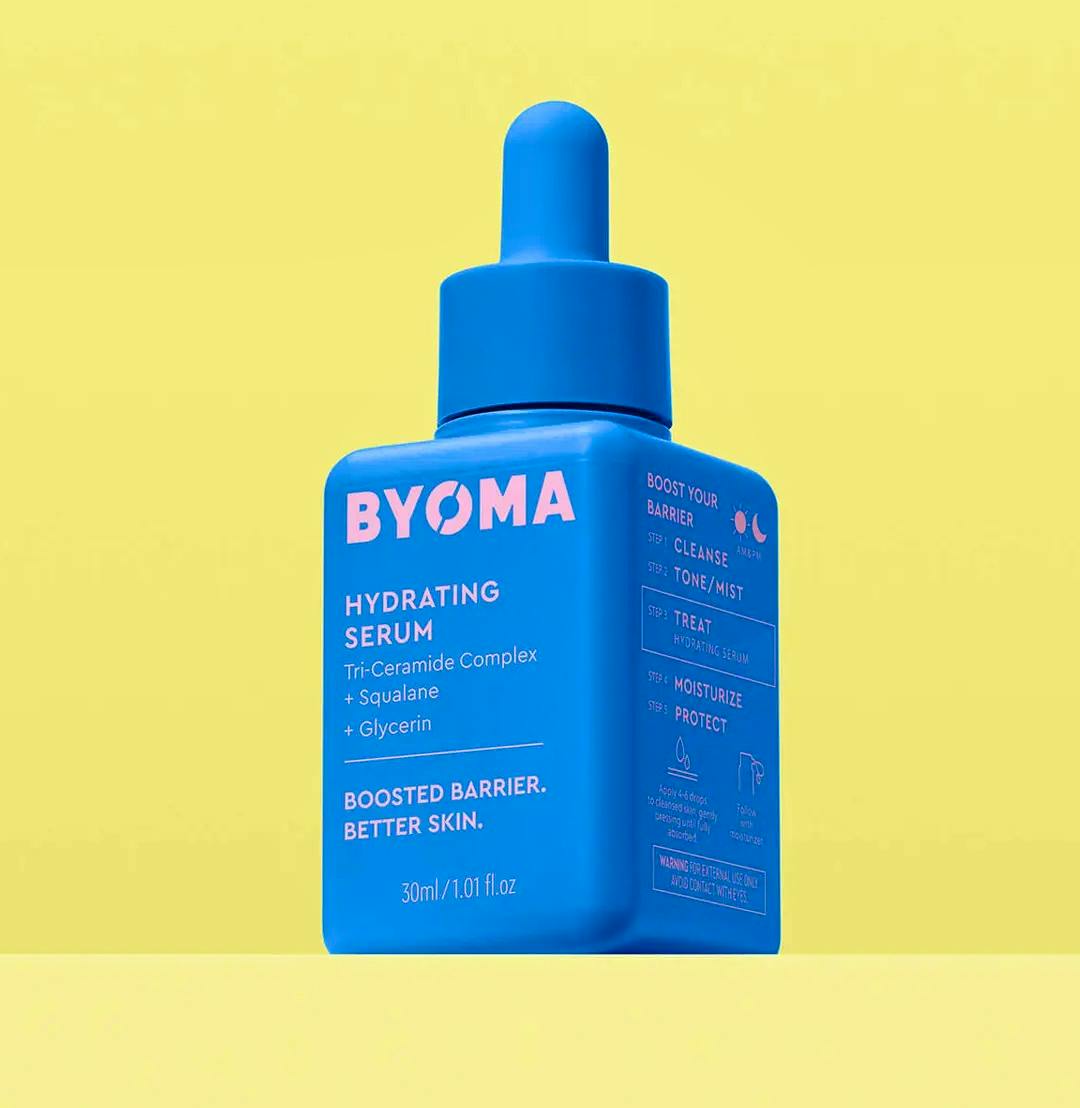 To quench dry summer skin Broma’s Hydrating Serum, £13