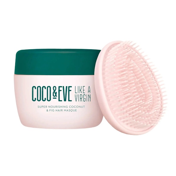 To repair your dried-out tresses Coco & Eve’s Super Nourishing Fig and Coconut Hair Masque, £14.90