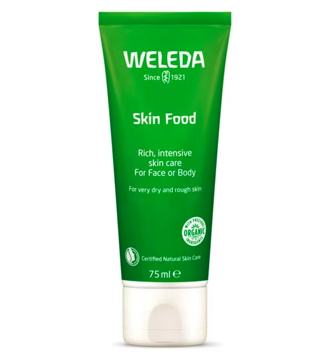 Deeply nourishing hydration – for those extra dry areas Weleda’s Skin Food, £15
