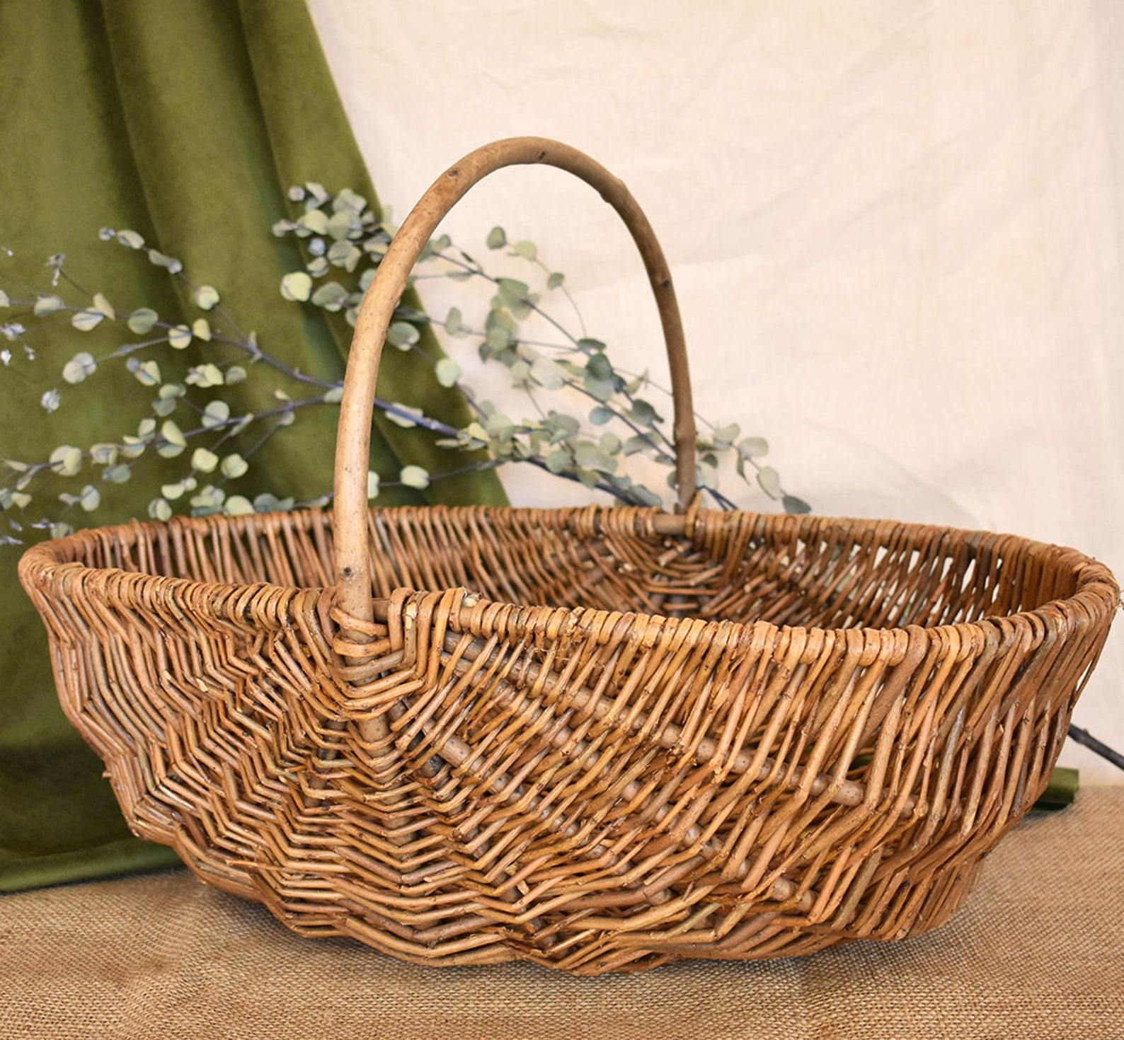 Etsy Nutleys Large Handmade Basket, £22.50