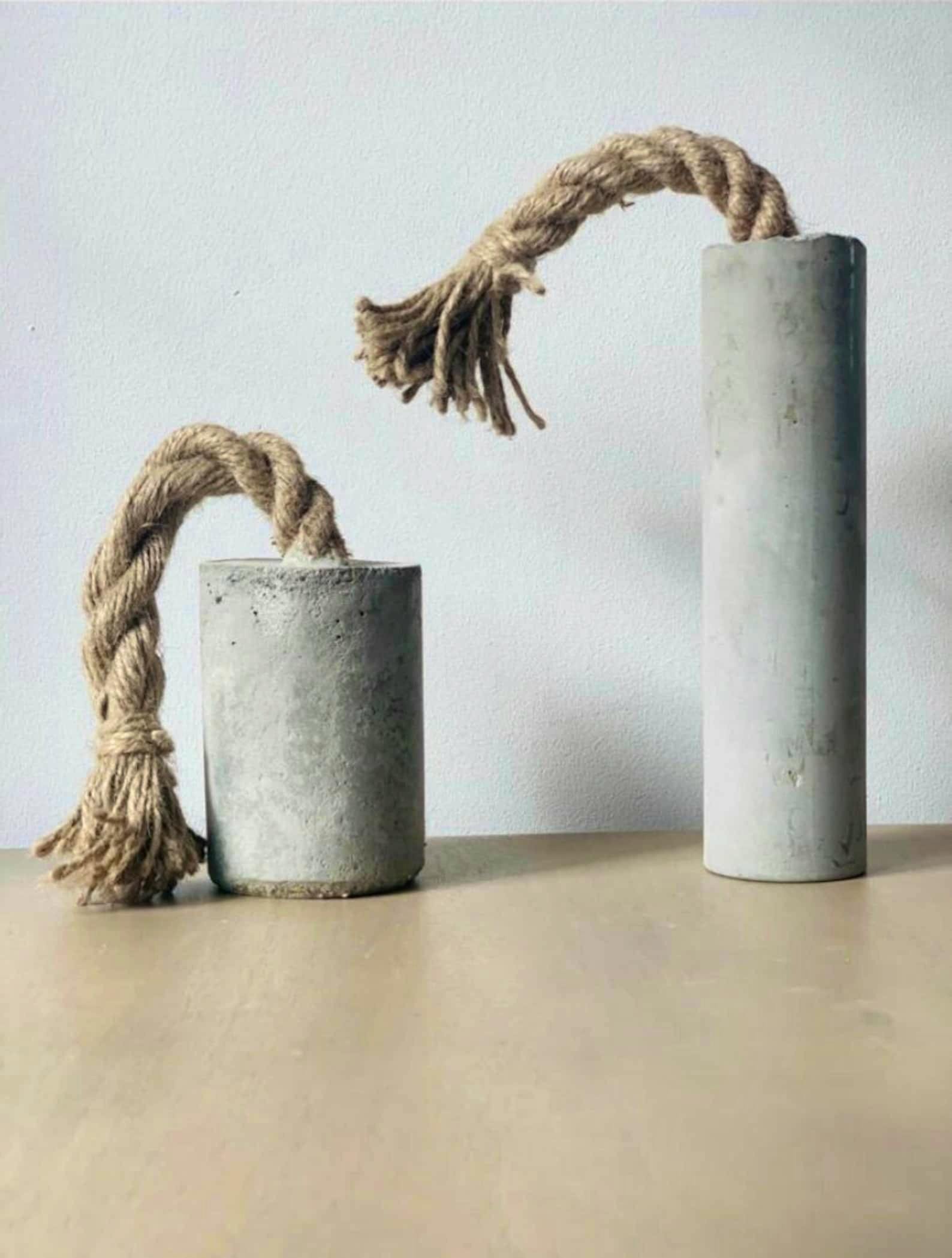 Etsy Rustic Concrete Doorstop, £32.99