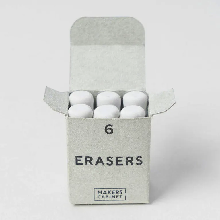 Makers Cabinet Erasers For Ferrule, £3.50