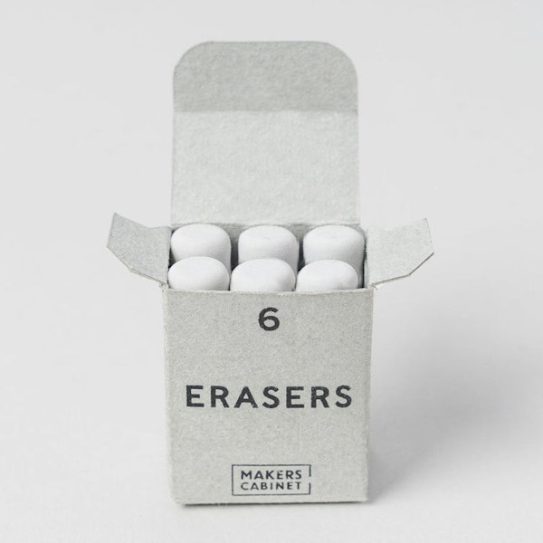 Makers Cabinet Erasers For Ferrule, £3.50