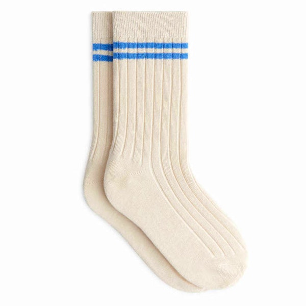 Arket Rib Knit Socks, Set of 2, £7