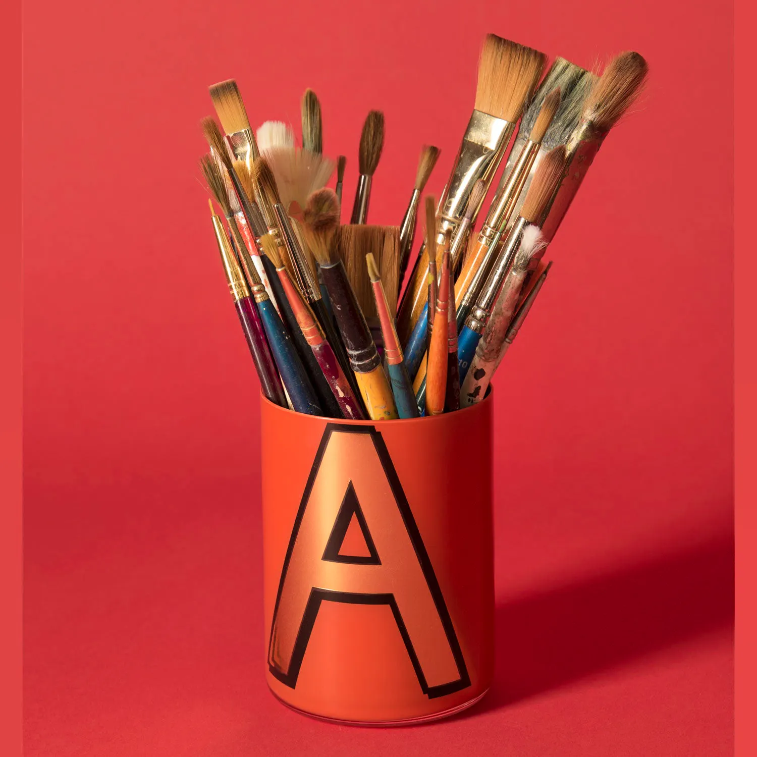Pentreath & Hall Alphabet Brush Pot, £40