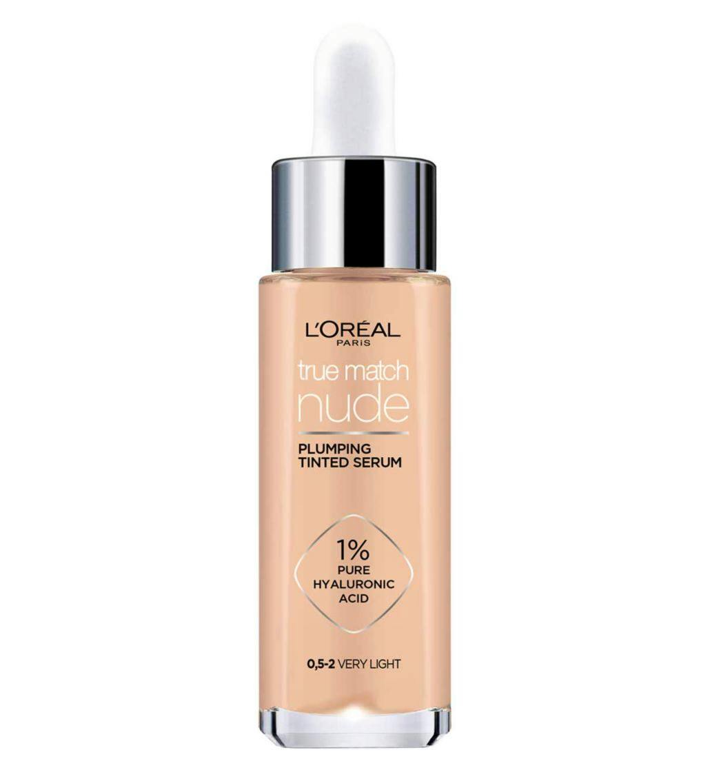 Best For: A Luminous, Plumped Effect L’Oreal Paris True Match Plumping Tinted Serum, £15
