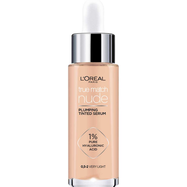 Best For: A Luminous, Plumped Effect L’Oreal Paris True Match Plumping Tinted Serum, £15