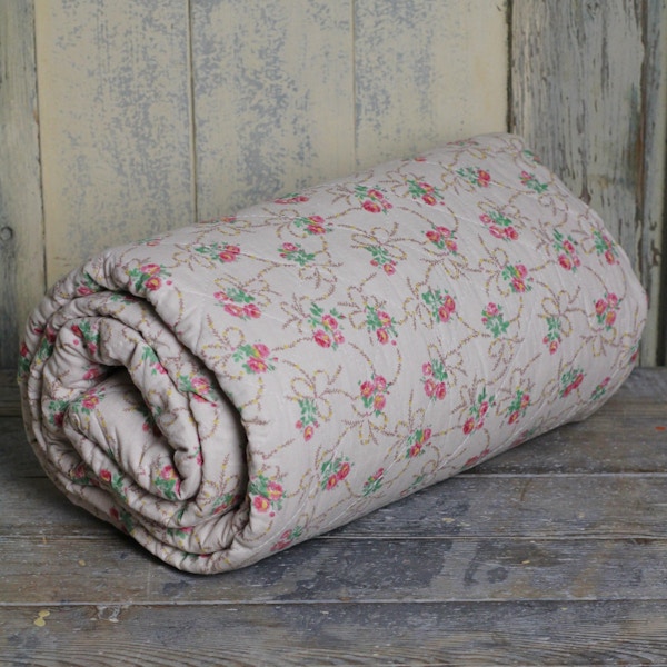 Closet & Botts Quilted Throw – Rose, £58