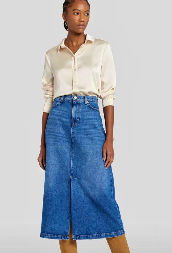 7 For All Mankind Classic Maxi Skirt Explorer, £150