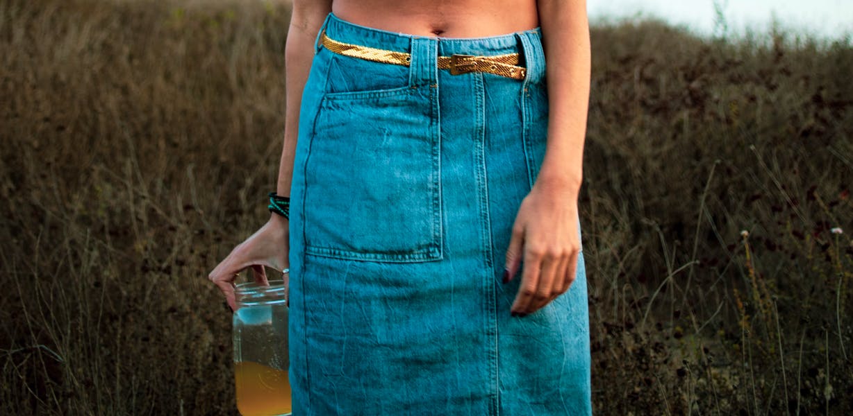 Denim Skirts To Wear This Autumn