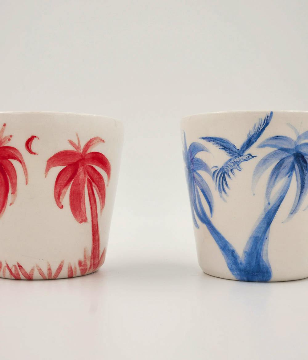 Greeks Bearing Gifts Niki Protopapa, Ceramic Coffee Cups Set Of 2, £85