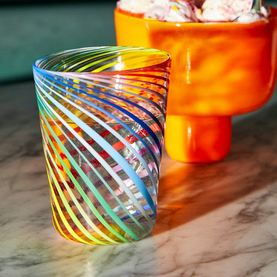 Abask Pierrot Doremus Twist Tumblers, £50