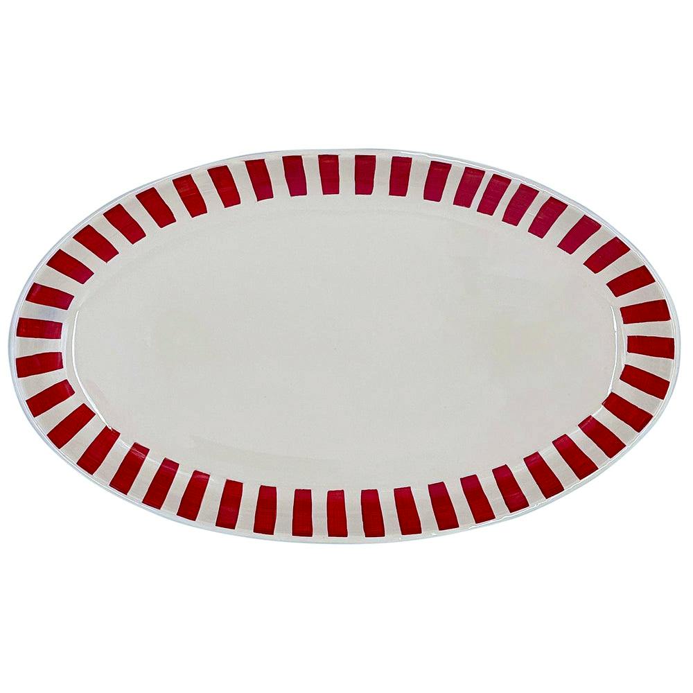 Villa Bologna Pottery Large Oval Platter, £76