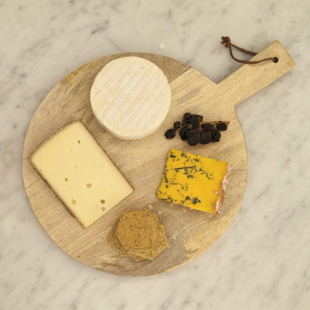 The Fine Cheese Co. Medium Mango Wood Cheese Board, £48