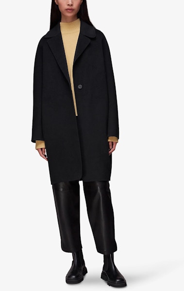 Whistles Double-Faced Cocoon-Shape Wool Coat, £299