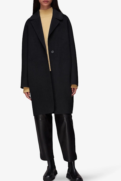 Whistles Double-Faced Cocoon-Shape Wool Coat, £299