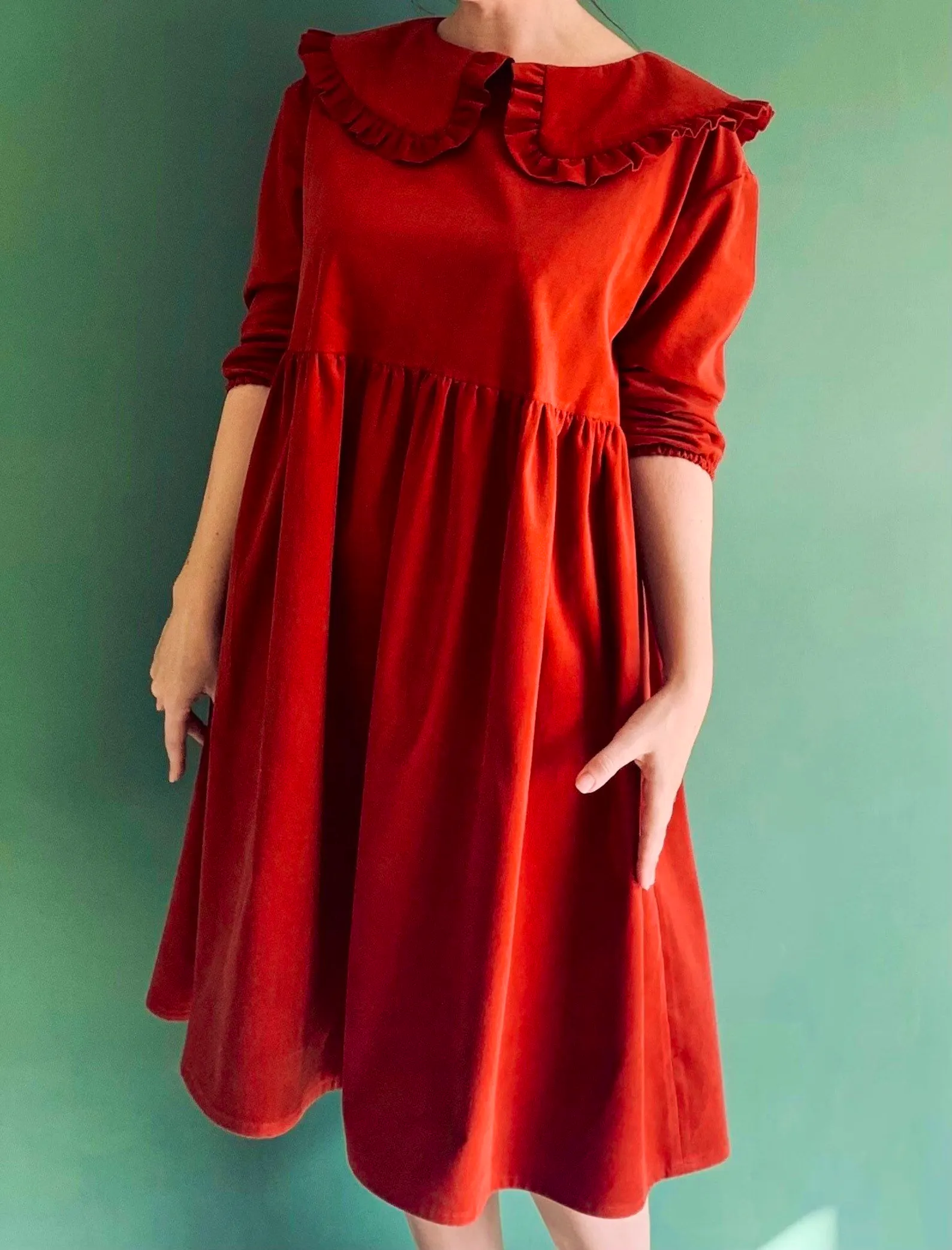 Etsy Women’s Rust Cord Dress, £60