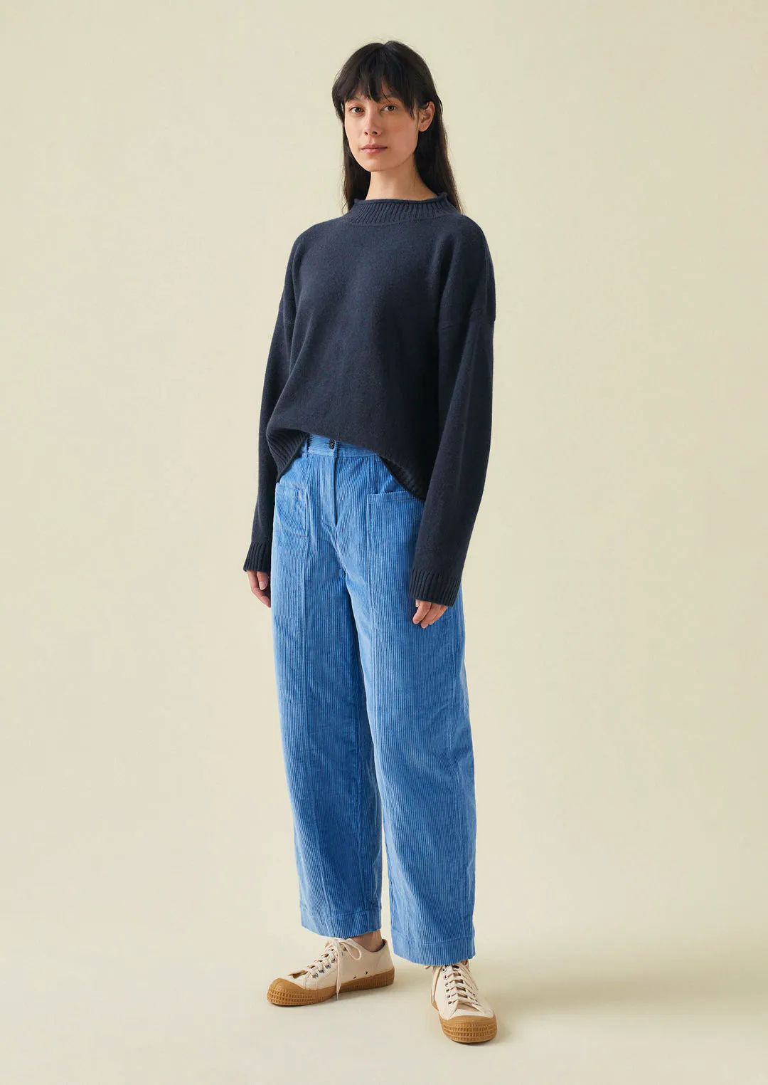 Toast Panelled Organic Cord Trousers, £135