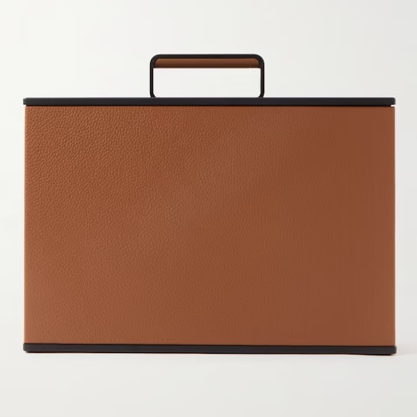 Charles Simon, Mackenzie Full-Grain Leather Ten-Piece Travel Watch Case, £8,160 If you are deep-pocketed and buying for a globetrotting watch enthusiast, then this 'Mackenzie' case, with its ten removable Alcantara cushion rolls and combination lock, makes the ideal gift.