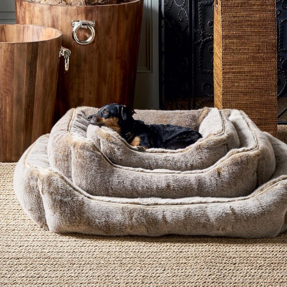 Faux fur hotsell dog bed canada