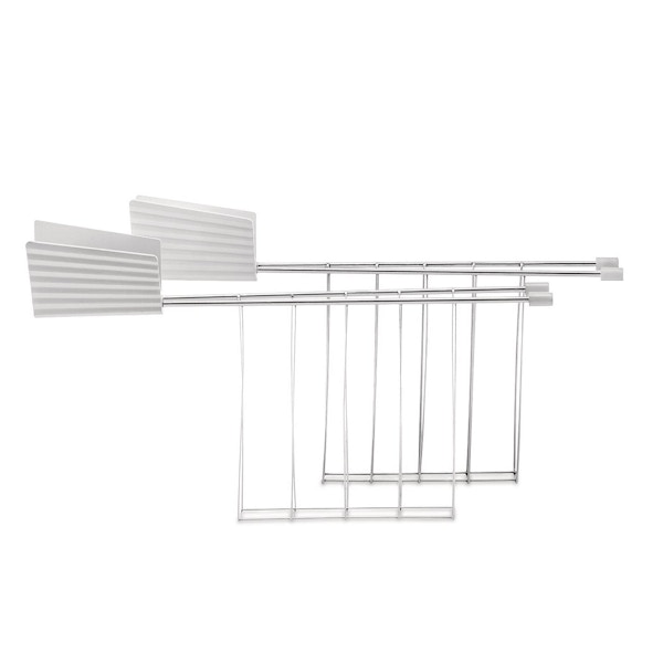 Alessi Set Of Two Toaster Racks In Steel And Thermoplastic Resin, £20