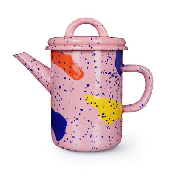 Bornn Enamelware Tea Pot Pink, €41.50
