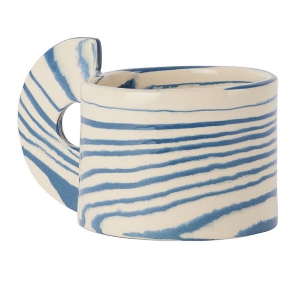 Henry Holland Studio Blue & White Ceramic Mug, £90