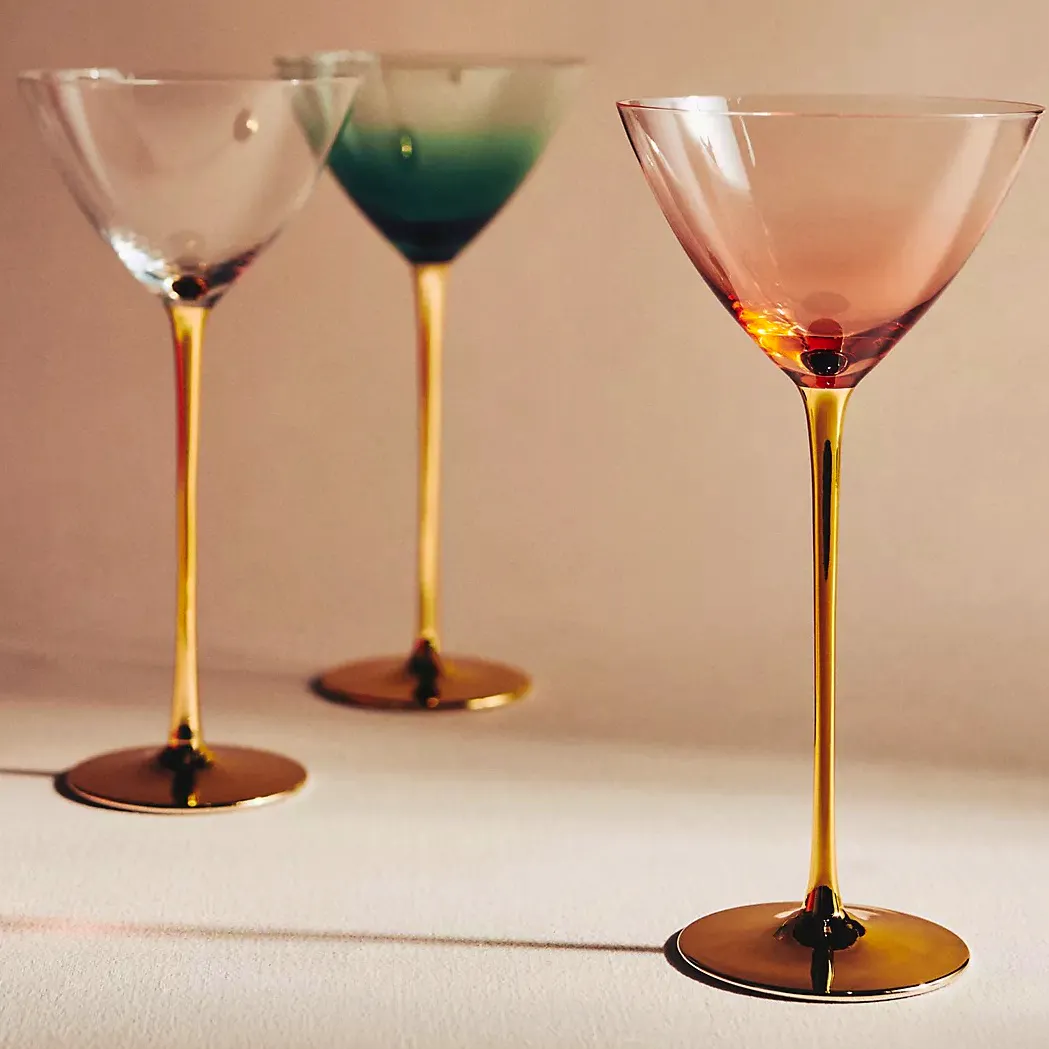 Anthropologie Set Of 4 Martini Glasses, £56