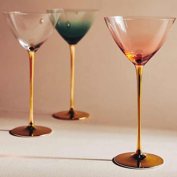 Anthropologie Set Of 4 Martini Glasses, £56