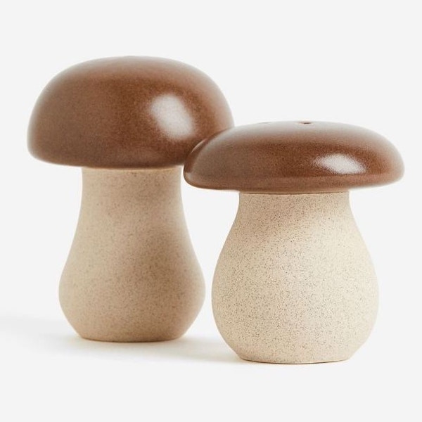H&M Home Mushroom Stoneware Cruet, £13
