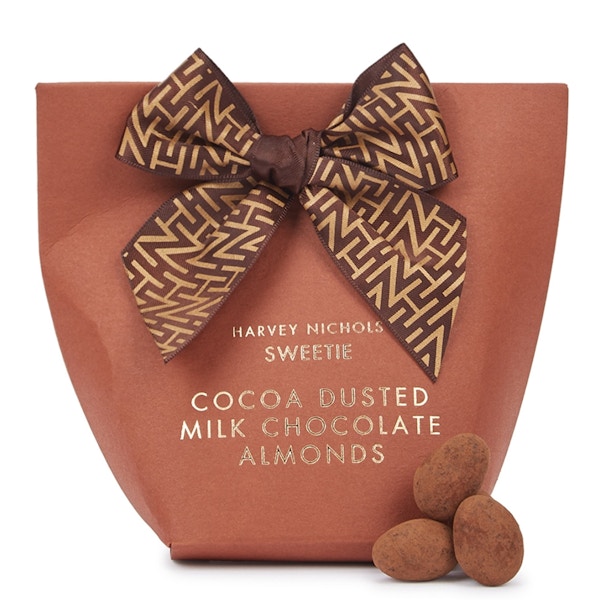 Harvey Nichols Cocoa Dusted Milk Chocolate Almonds, NOW £4.95