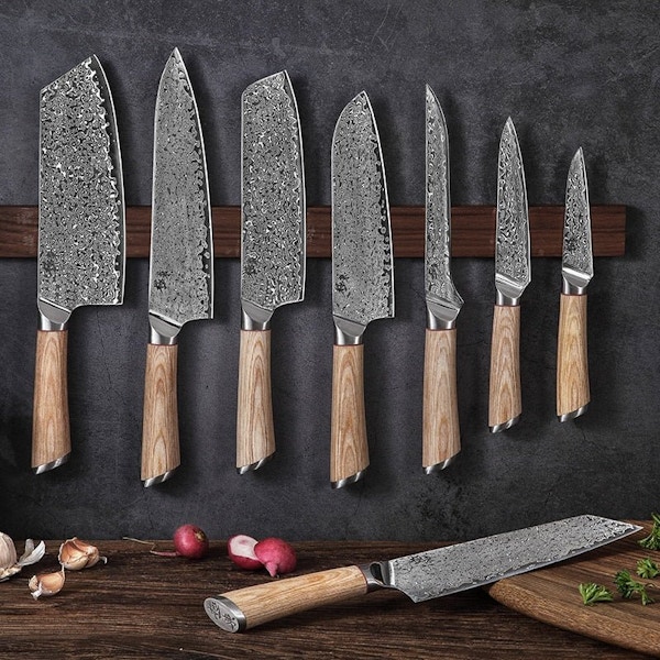 Santoku Haruta 67 layer AUS 10 Damascus Steel kitchen Knives, £89.99
