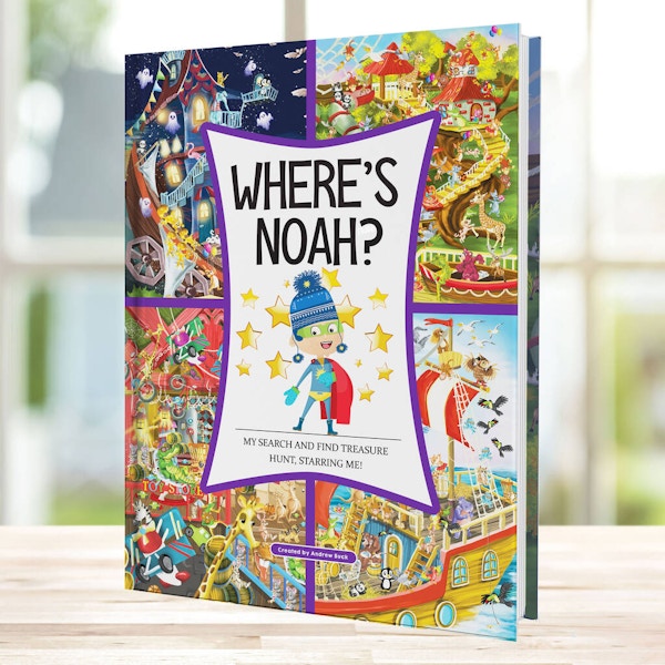 Not On The High Street Personalised Kid’s Book ‘Where’s Name’ Find Yourself, £23
