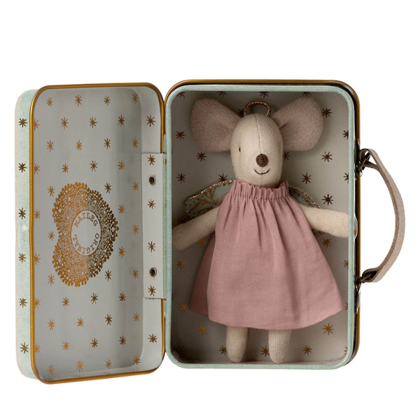Small Kins Maileg Angel Mouse in Suitcase, £18.68