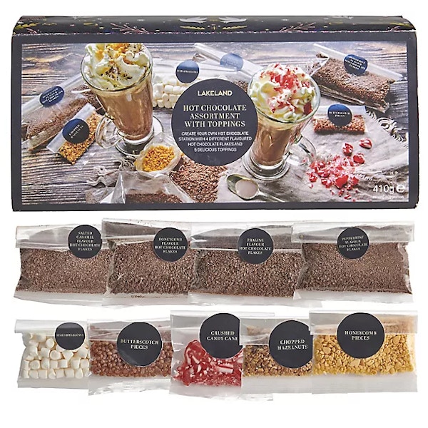 Lakeland Hot Chocolate Assortment with Toppings, £14.99