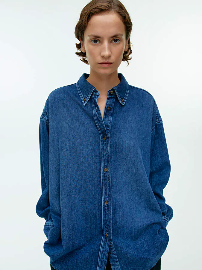Oversized Denim Shirt £77