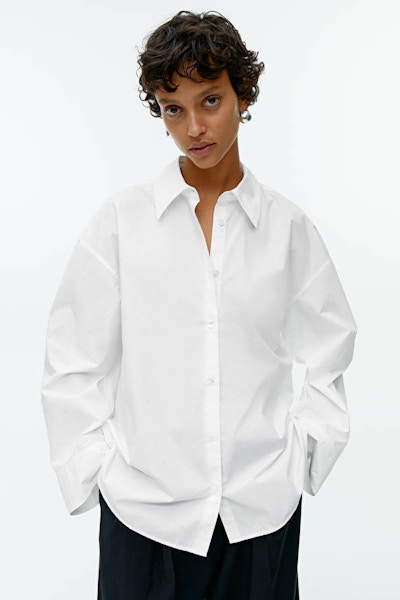 White Poplin Shirt £67