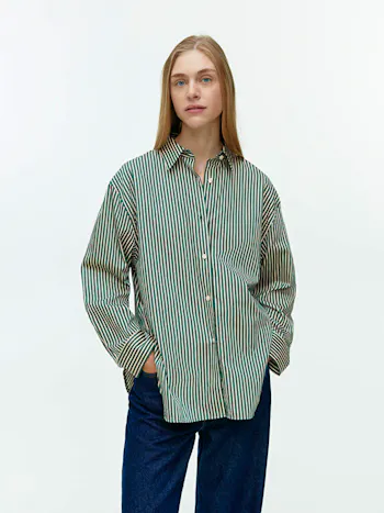 Relaxed Poplin Shirt