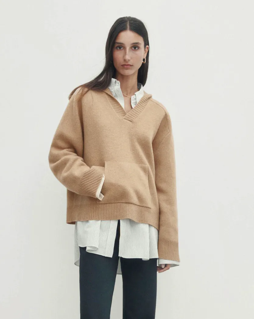 Massimo Dutti Wool Hoodie, £119