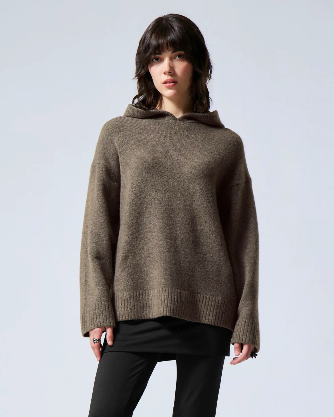 Weekday Oversized Soft Knit Hoodie, £57