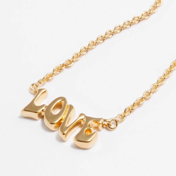 Missoma Share the Love 18kt Gold-Vermeil Necklace, £95