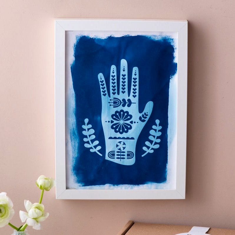 My Papercut Forest Cyanotype Kit, DIY Sunprinting, Botanical Solar Printing, £26