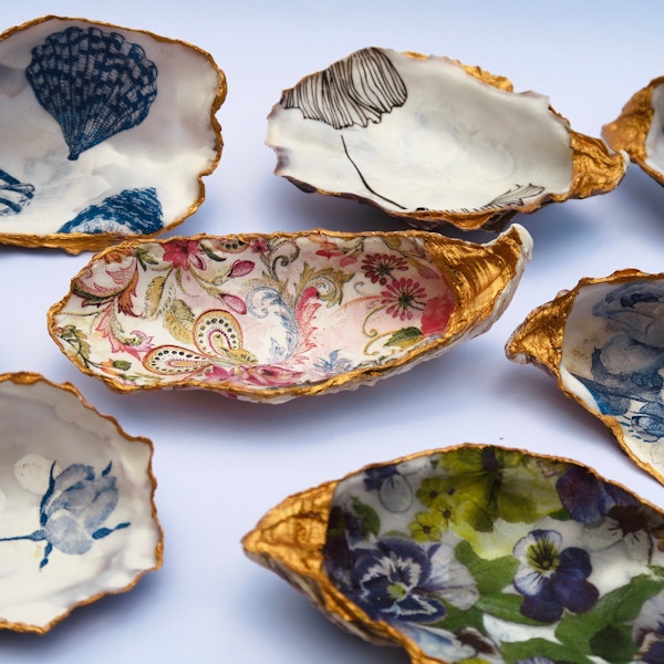 Etsy Make Your Own Decorative Oyster Shell Dish Kit, £12