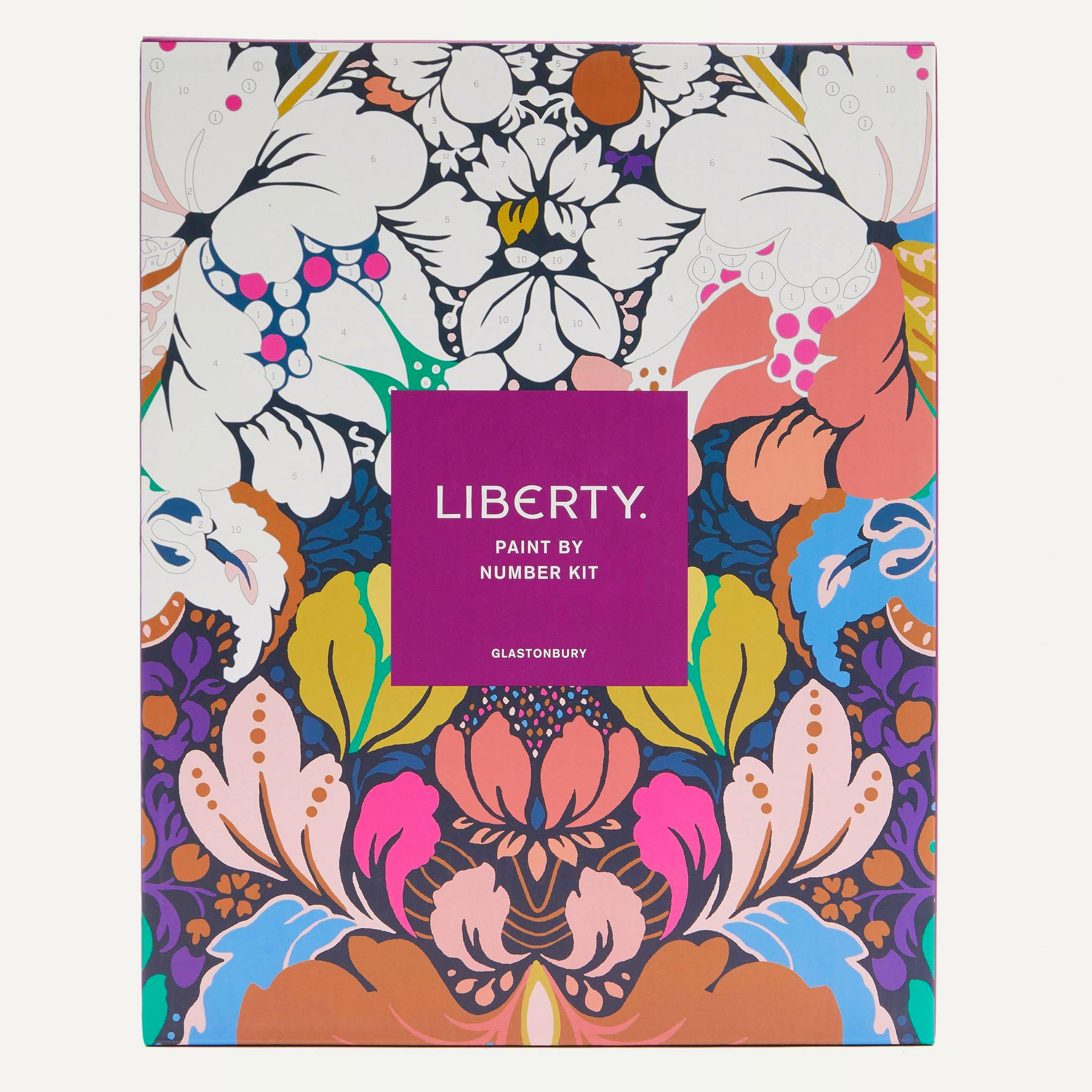 Liberty Glastonbury Paint By Number Kit, £25