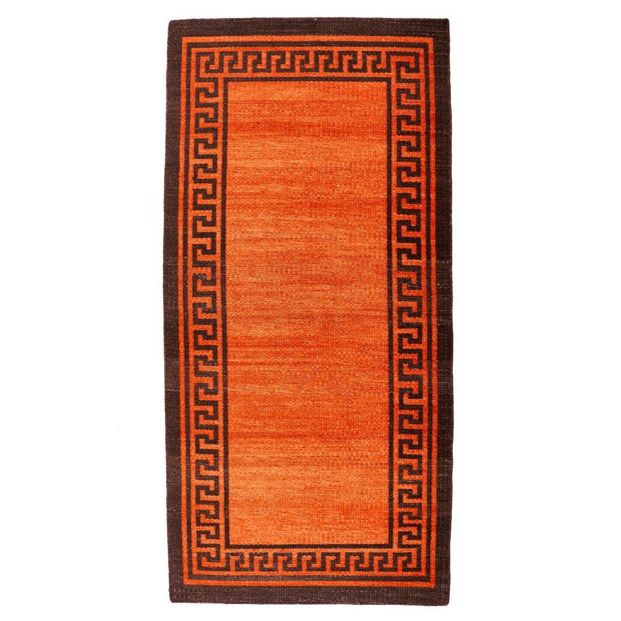 Pentreath & Hall Burnt Orange Rug, £350