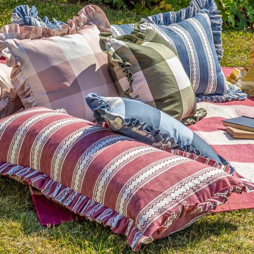 Salvesn Graham Zig Zag Cushion, £250