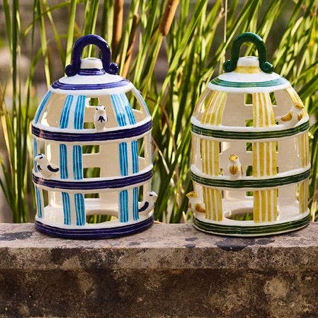 Villa Bologna Pottery Birdcage, £220