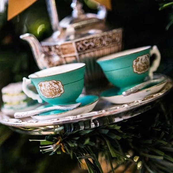 Fortnum & Mason Fortnum's Afternoon Tea Tray Christmas Decoration, £25.95